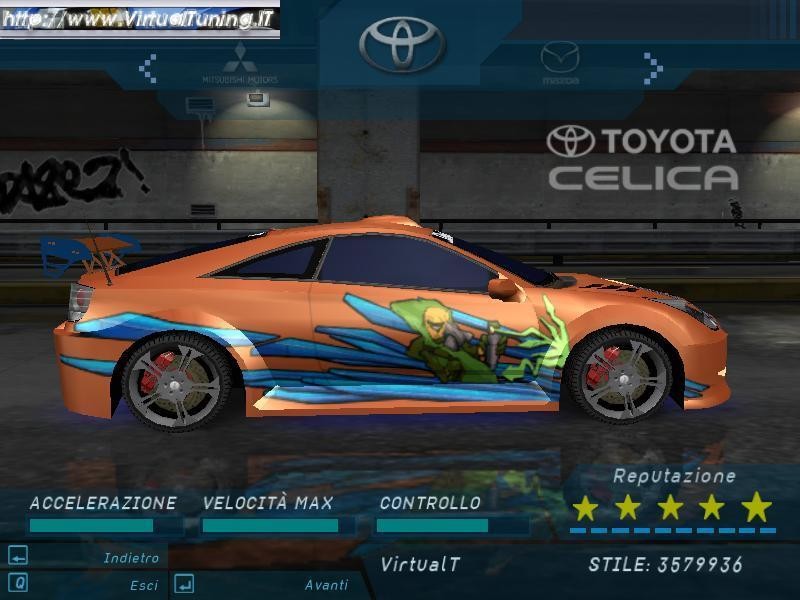 Games Car: TOYOTA Celica by DavX