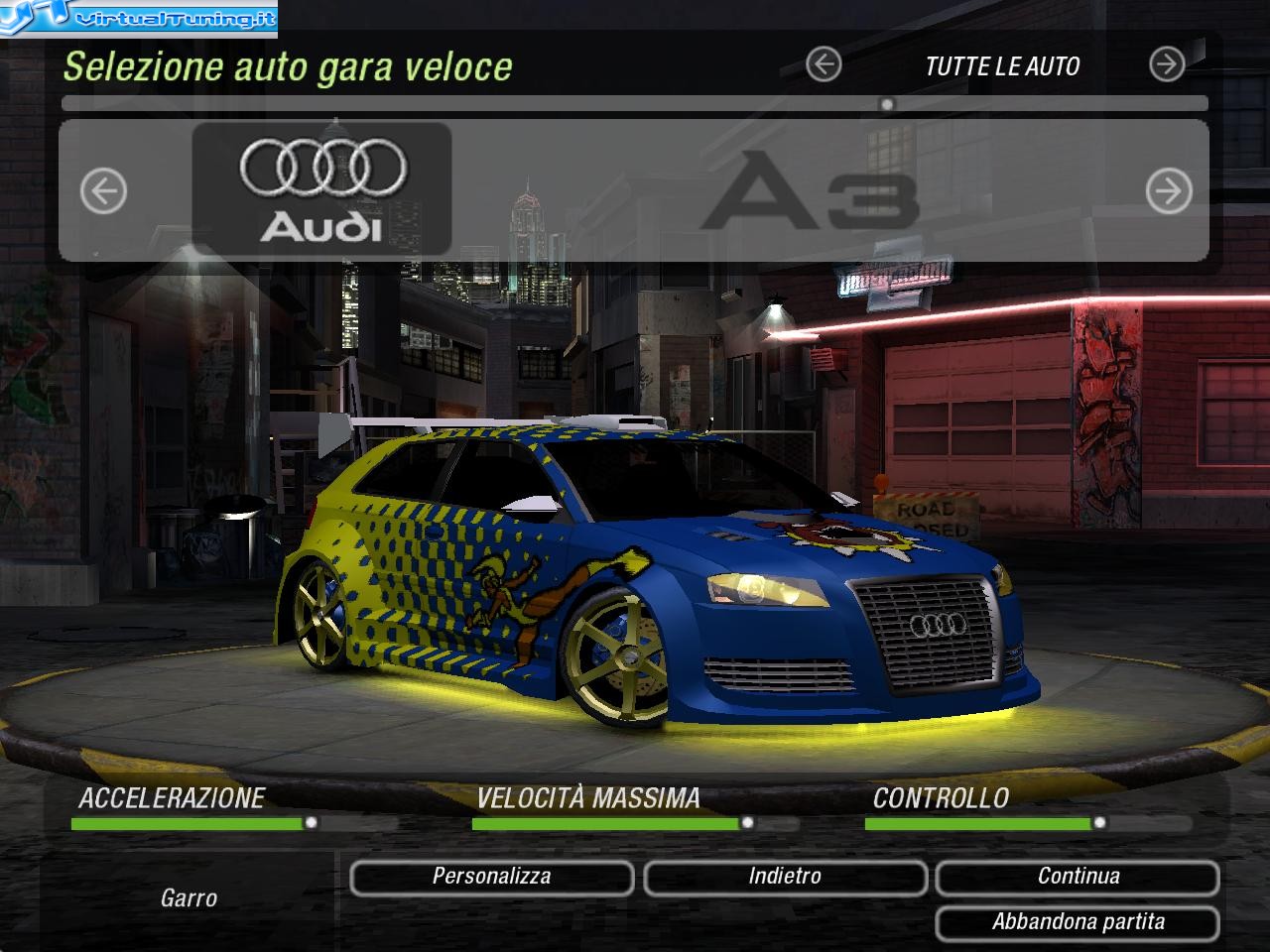 Games Car: AUDI A3 by capalish