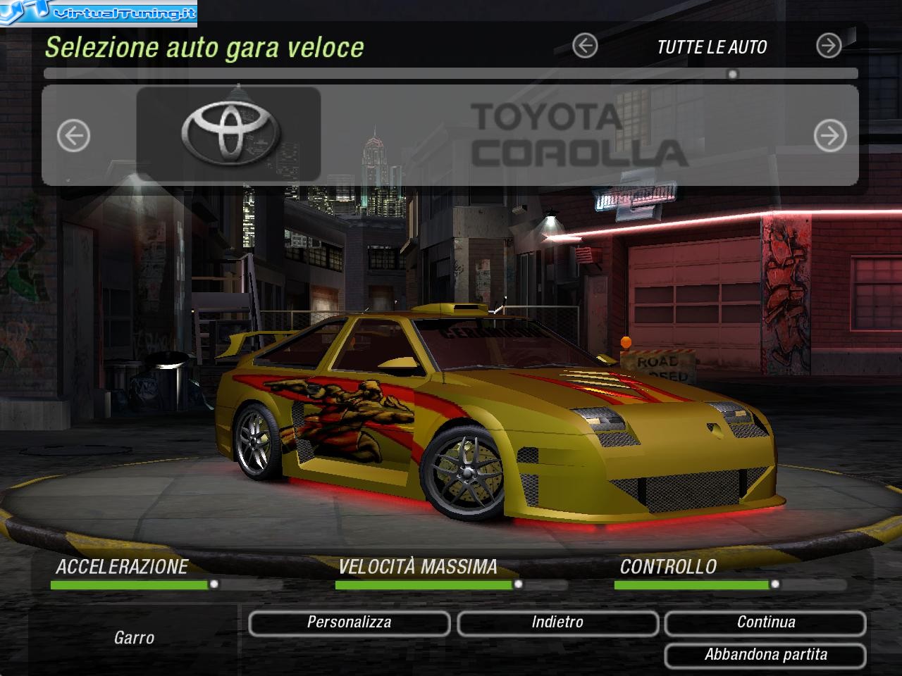 Games Car: TOYOTA Corolla by capalish