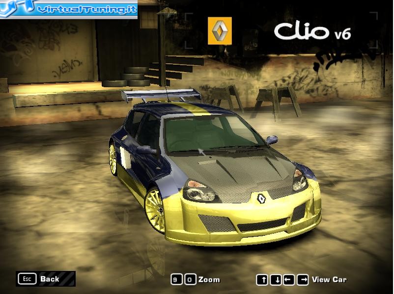 Games Car: RENAULT Clio V6 by alfa-19