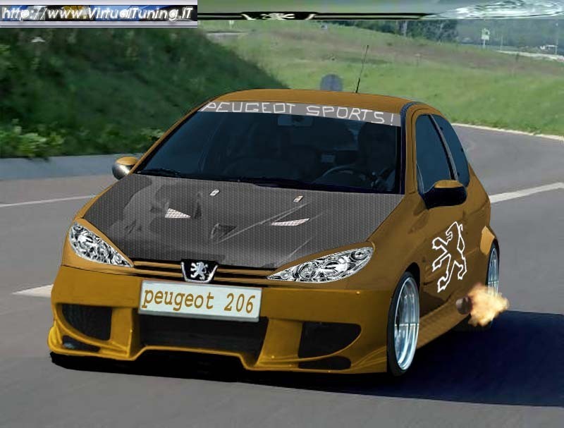 VirtualTuning PEUGEOT 206 by 