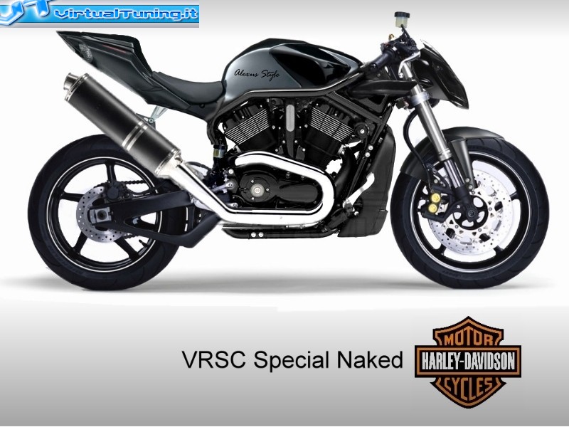 VirtualTuning Harley-Davidson VRSC nigth rod special by 