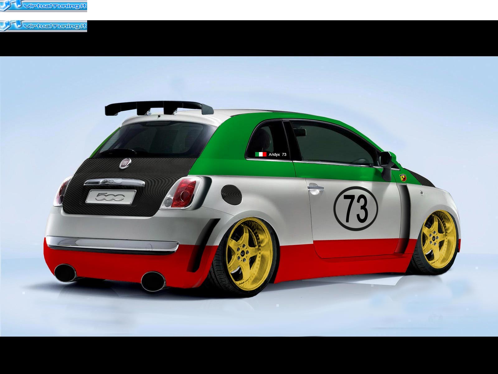 VirtualTuning FIAT 500 by 