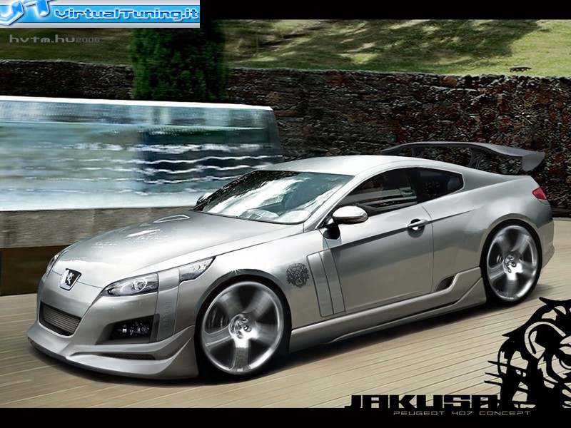 VirtualTuning PEUGEOT 407 Silver King by 