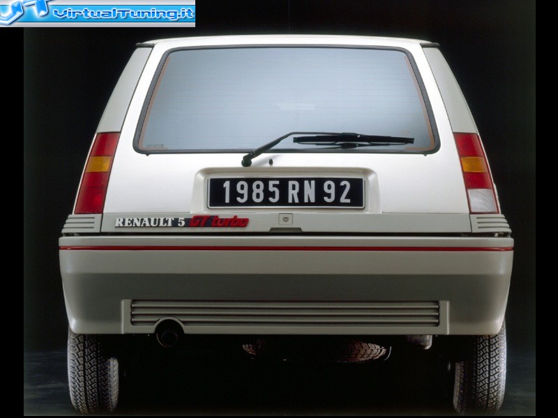 RENAULT 5 GT turbo
