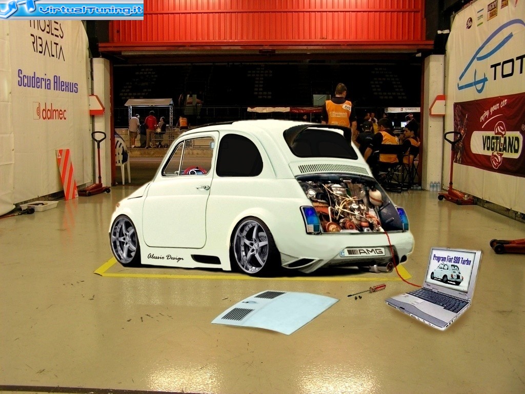 VirtualTuning FIAT 500 by 