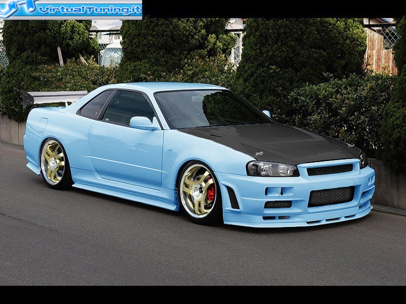 VirtualTuning NISSAN Skyline R-34 by 