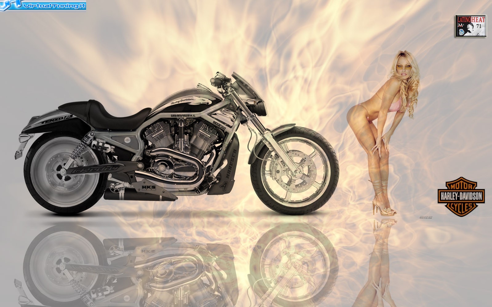 VirtualTuning Harley-Davidson V-ROAD 2002 by 