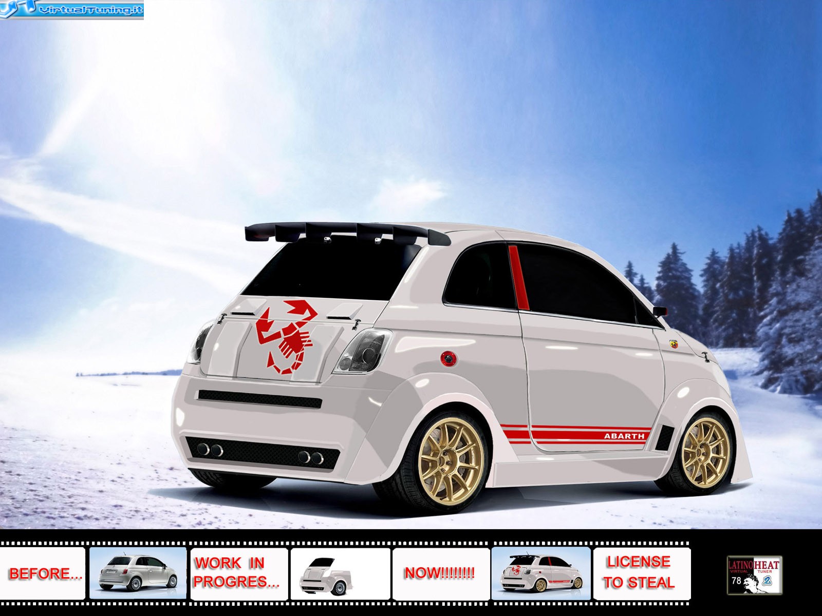 VirtualTuning FIAT 500 by 