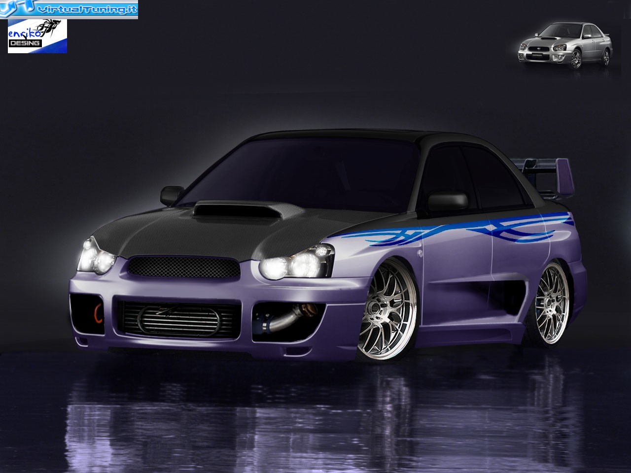 VirtualTuning SUBARU impreza wrx by 
