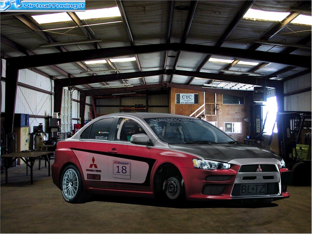 VirtualTuning MITSUBISHI Lancer Evo X by 