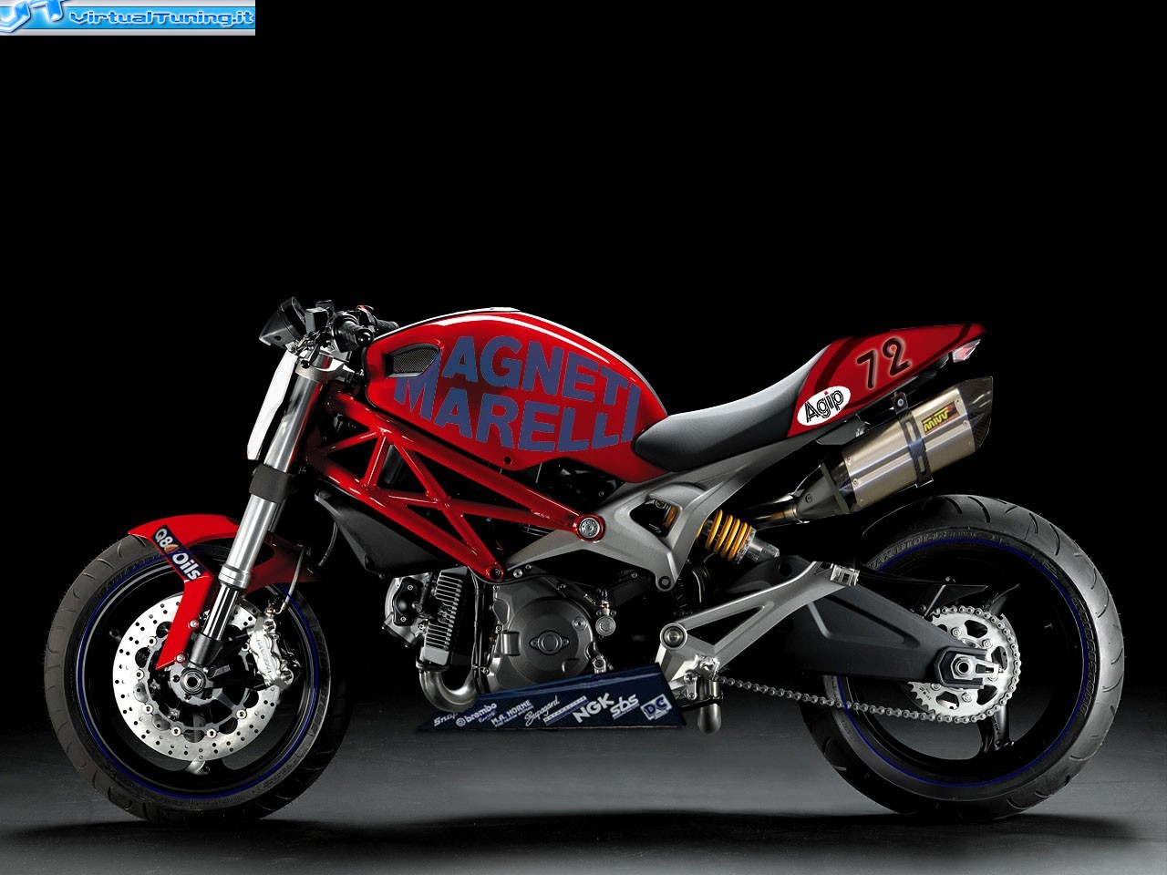 VirtualTuning DUCATI Monster 696 by 
