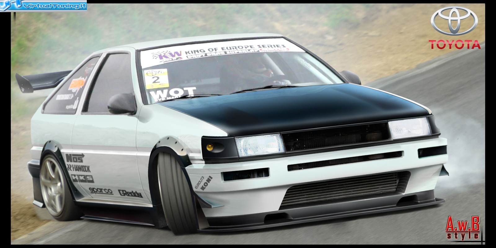 VirtualTuning TOYOTA Corolla Levin by 
