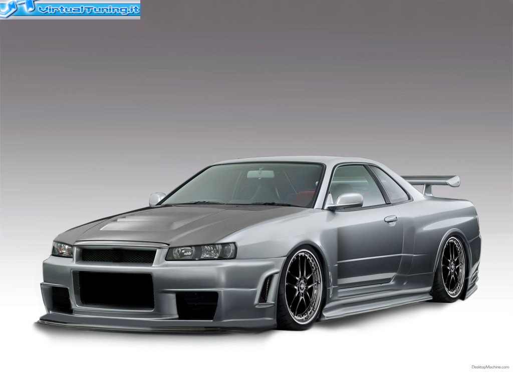 VirtualTuning NISSAN Skyline GTR34 by 