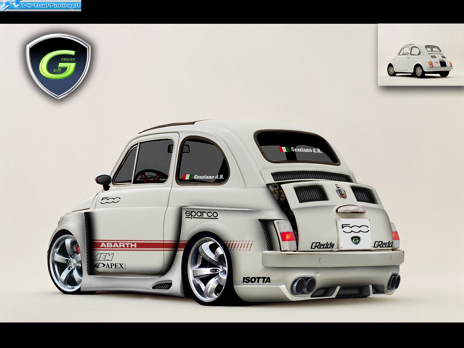 VirtualTuning FIAT 500 by 
