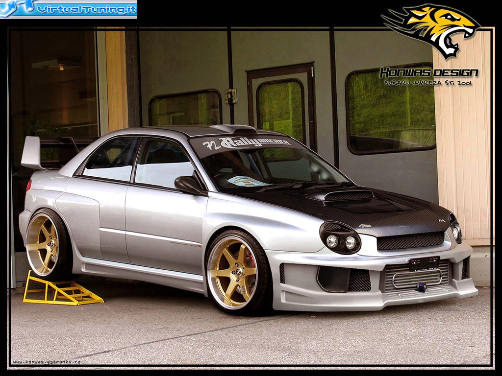 VirtualTuning SUBARU Impreza STi 2001 by 