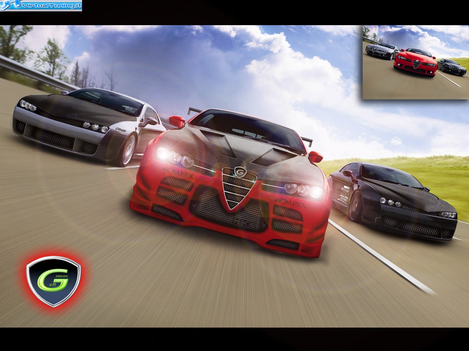 VirtualTuning ALFA ROMEO 3 Brera by 
