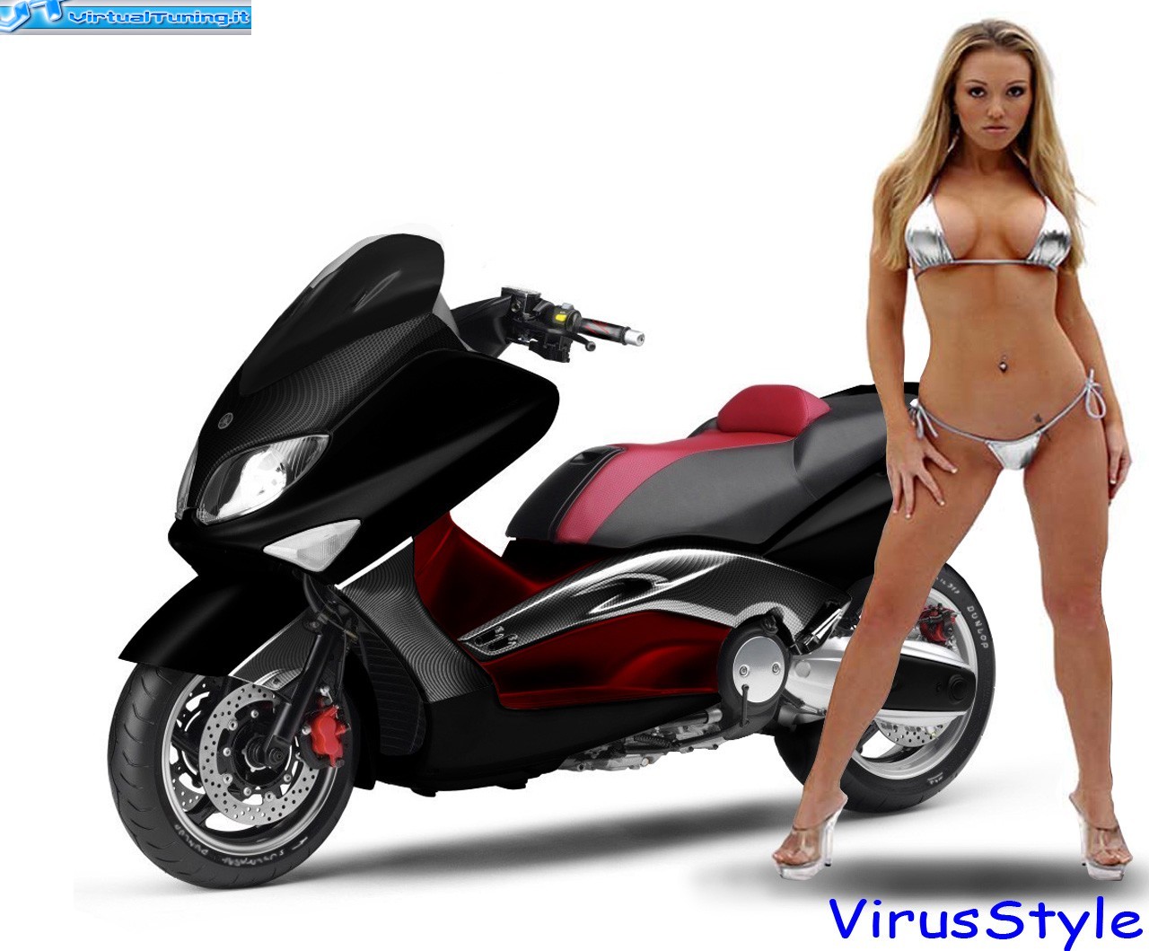 VirtualTuning YAMAHA T-Max Black Max by 