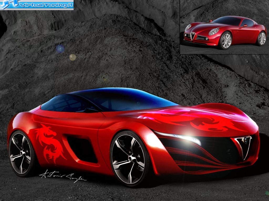 VirtualTuning ALFA ROMEO 8c by 