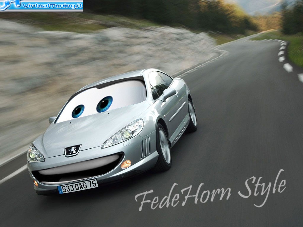 VirtualTuning Disney Pixar Cars Peugeot 407 coupé by 