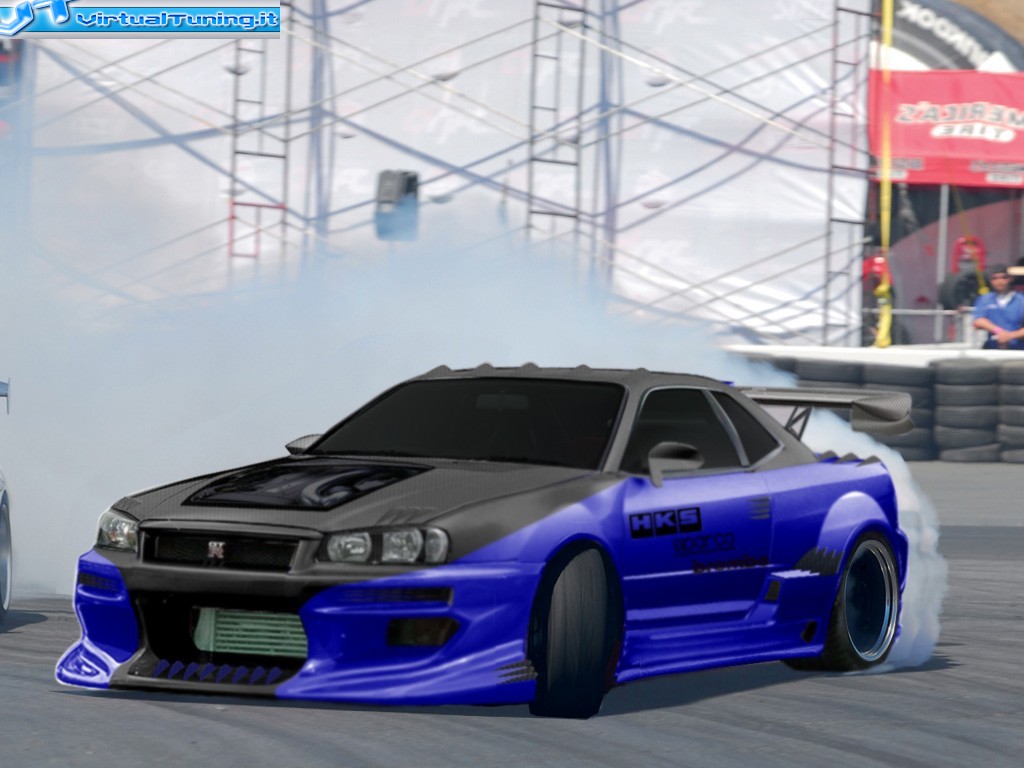 VirtualTuning NISSAN Skyline GT-R 34 by 