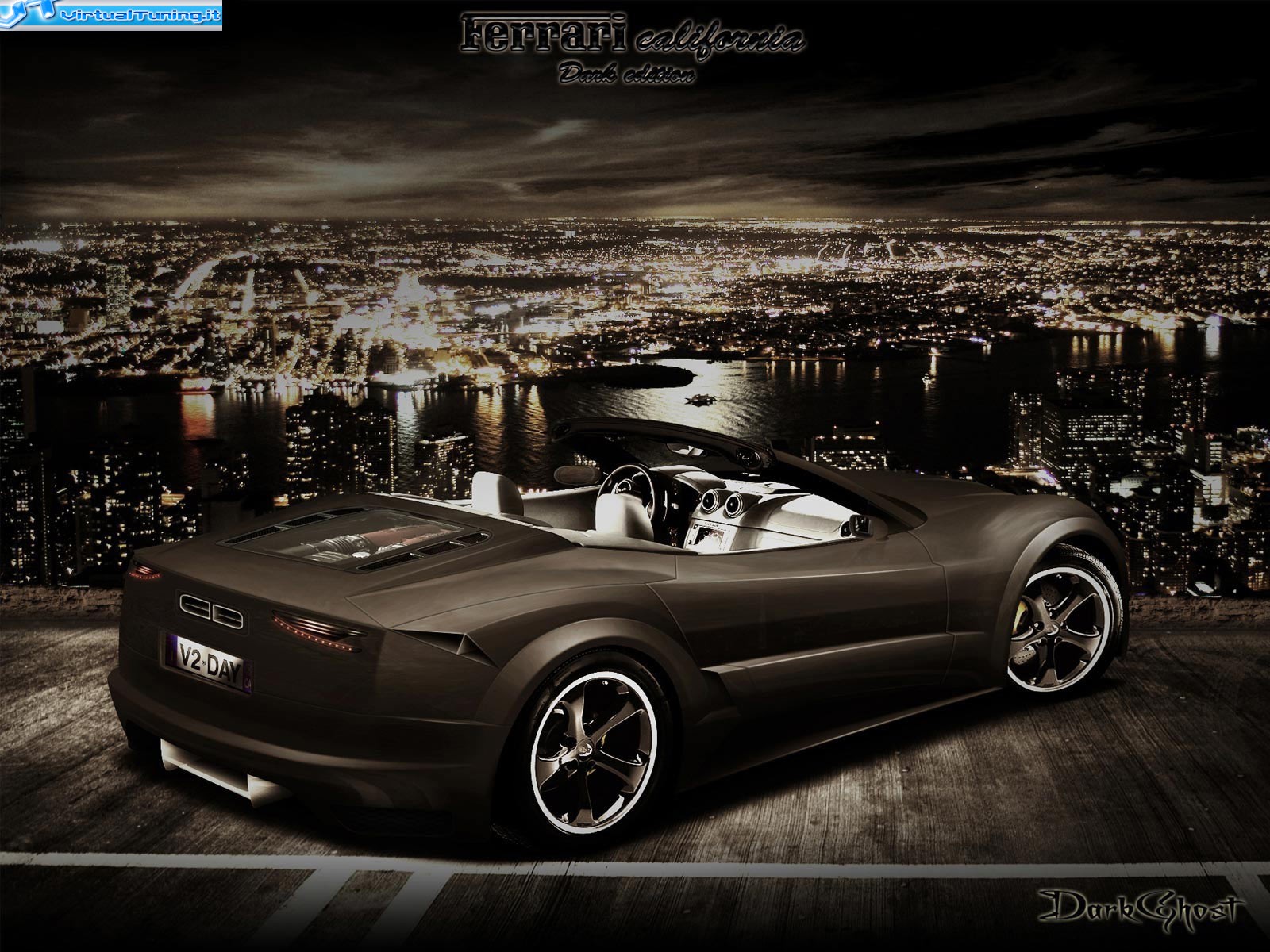 VirtualTuning FERRARI California dark edition by DarkGhost