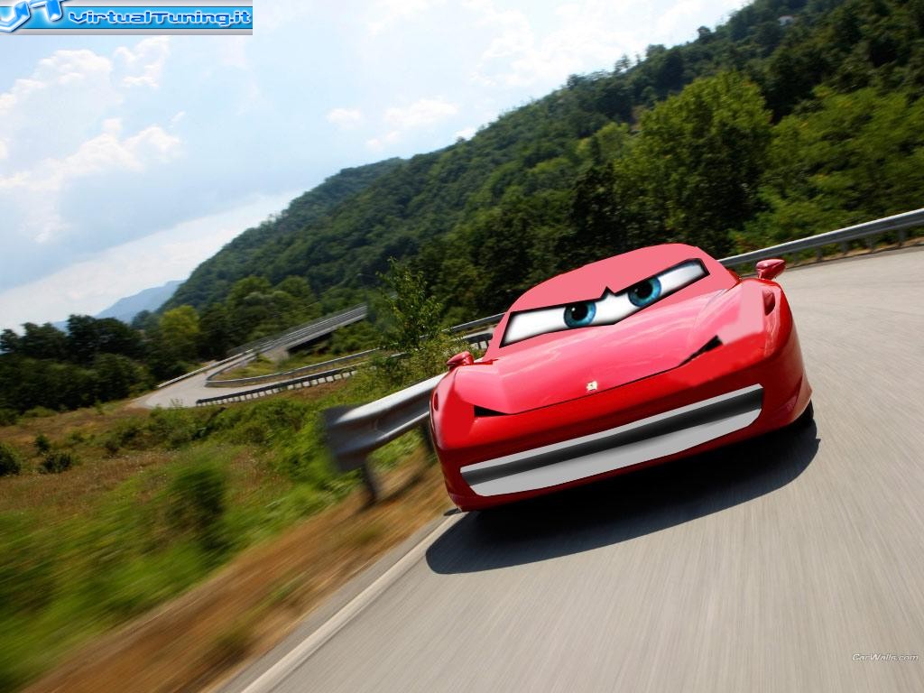 VirtualTuning Disney Pixar Cars Ferrari 458 Italia by icemann