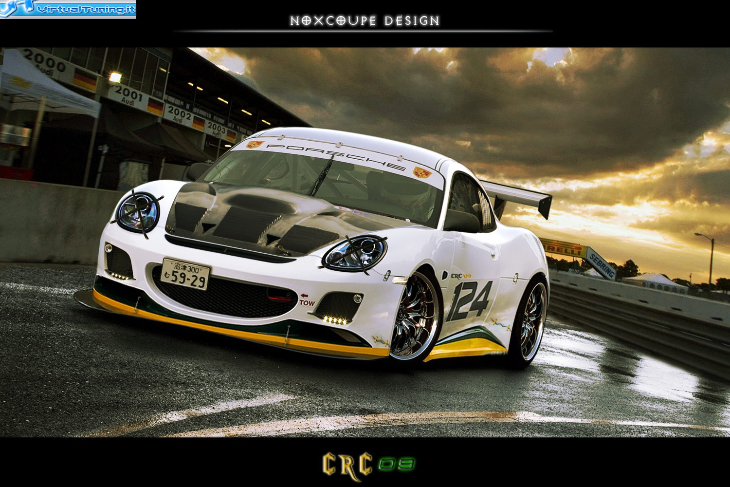 VirtualTuning PORSCHE Cayman by Noxcoupe