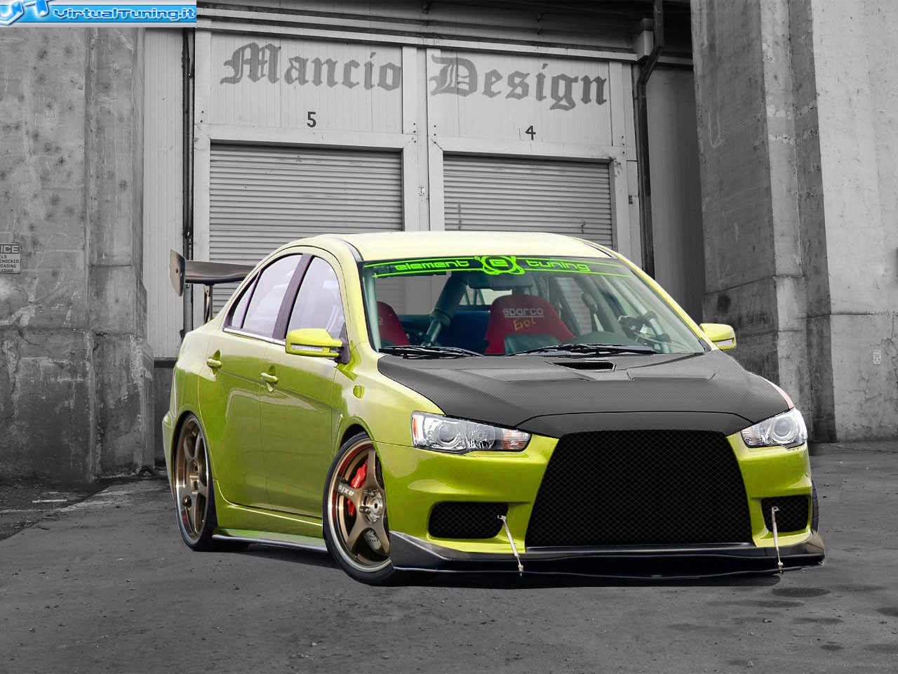 VirtualTuning MITSUBISHI EVO 8  by Mancio91