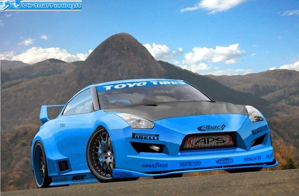 VirtualTuning NISSAN GT-R 35 by marcofede33