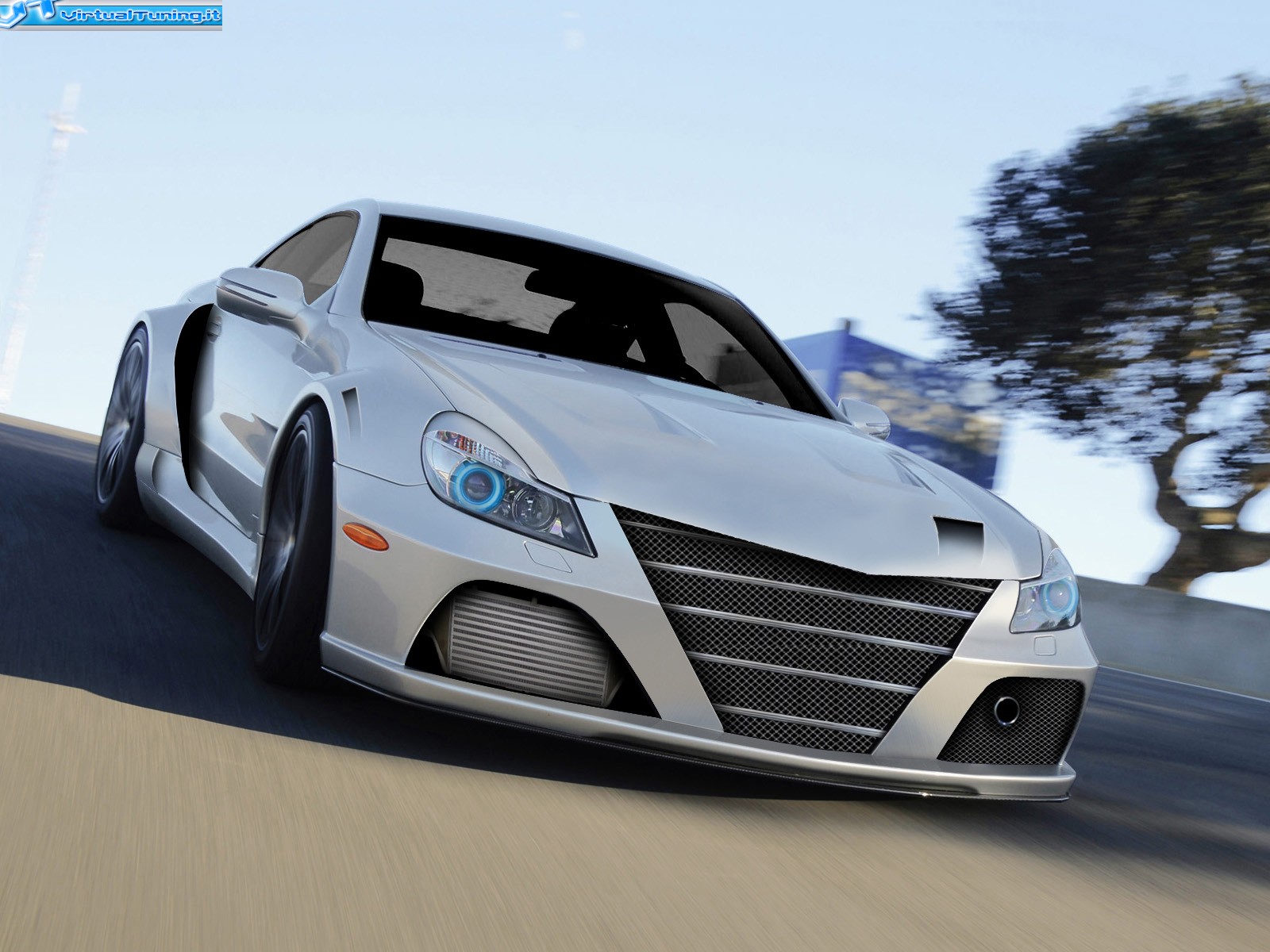 VirtualTuning MERCEDES SL65 AMG by the best of road