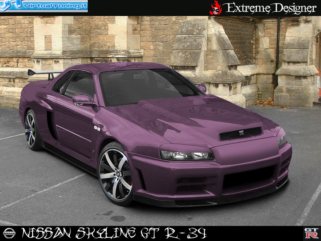 VirtualTuning NISSAN Skyline GT R-34  by 