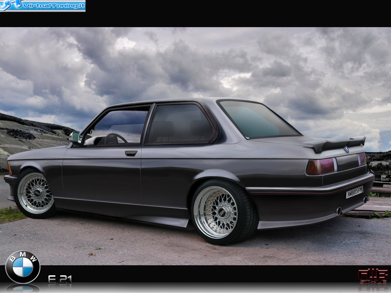 VirtualTuning BMW E21 by AWB