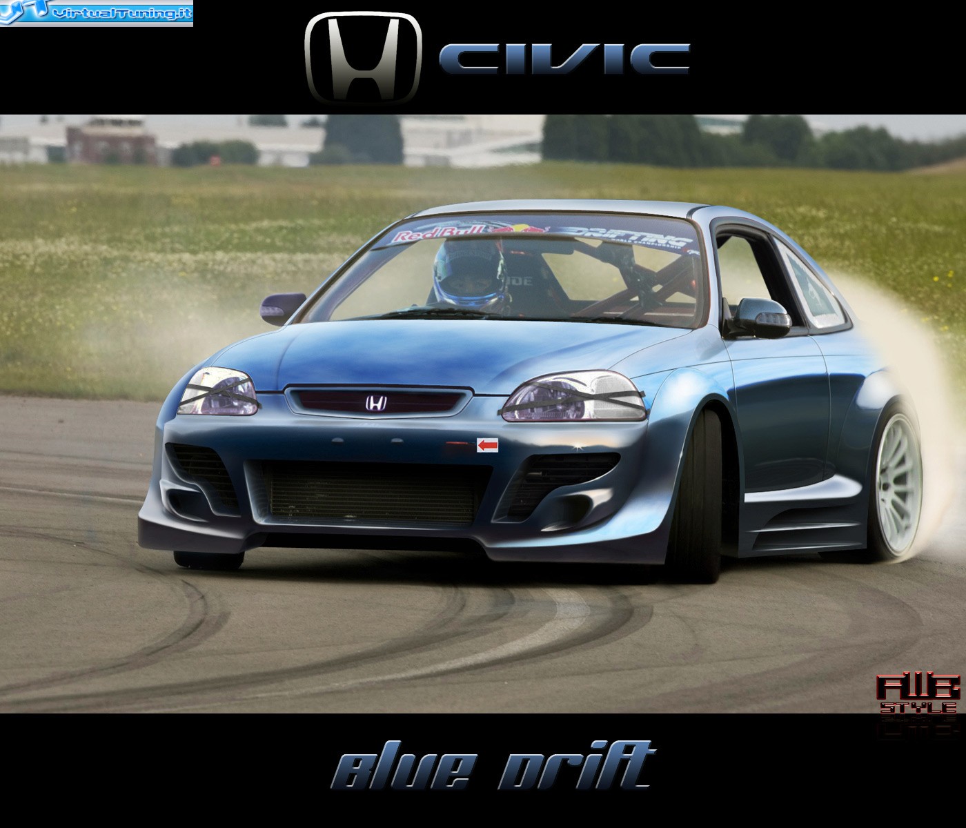 VirtualTuning HONDA Civic by AWB