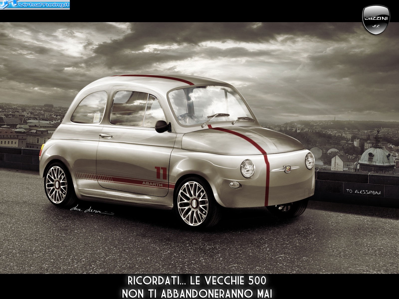 VirtualTuning FIAT 500 Abarth by Luka92