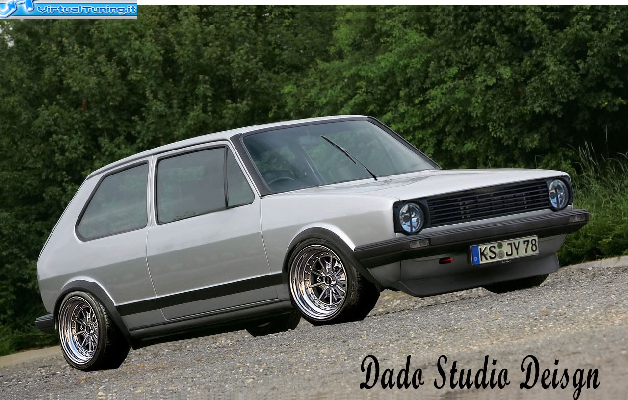 VirtualTuning VOLKSWAGEN golf mk1 by dado il matto