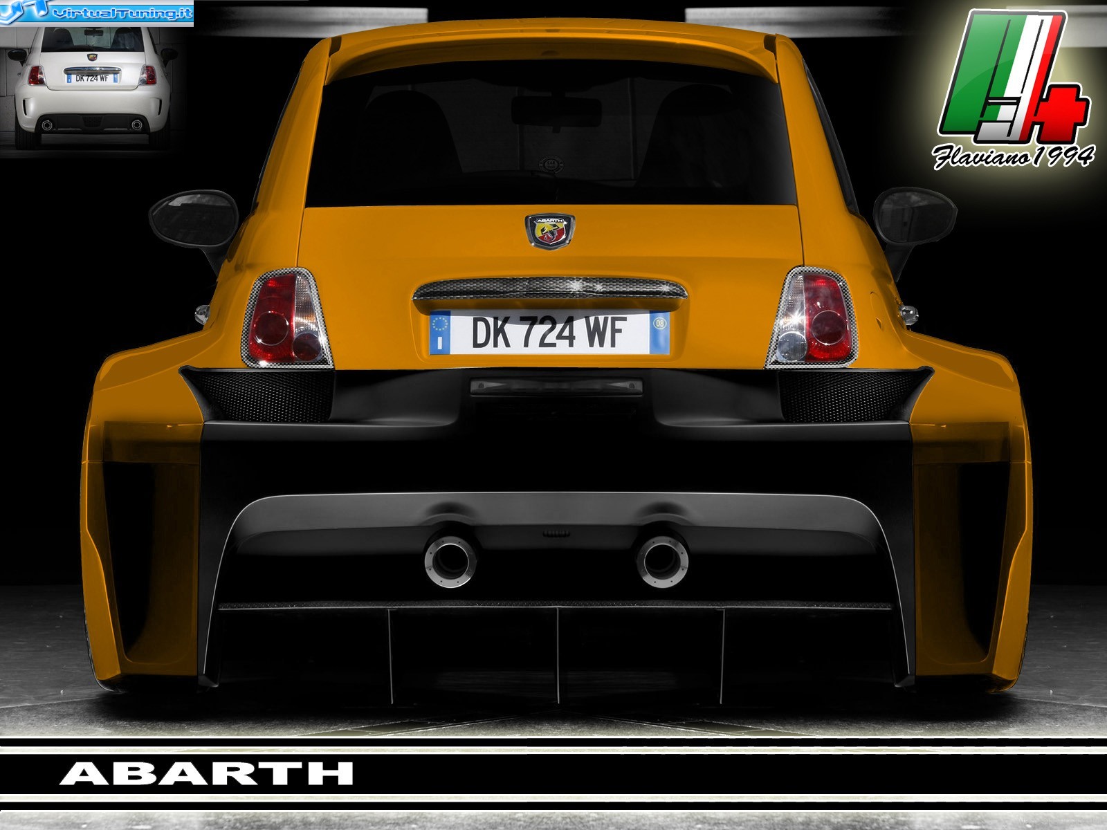 VirtualTuning FIAT 500 abarth by 