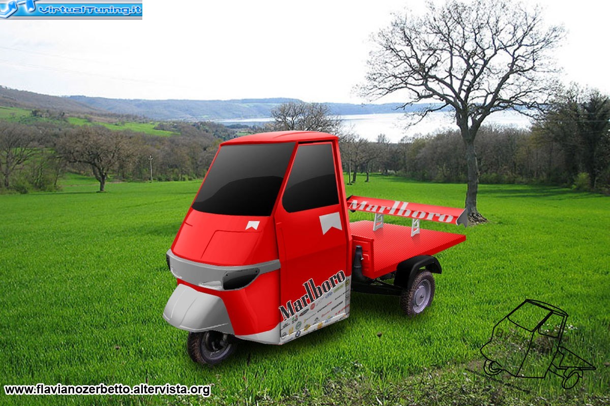 VirtualTuning PIAGGIO Ape 50 by 