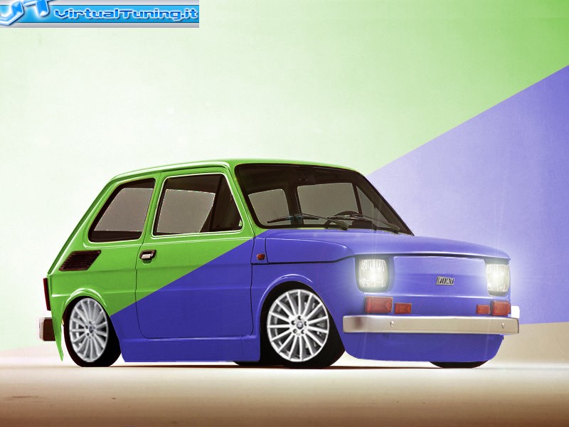 VirtualTuning FIAT 126 by zarrotuning