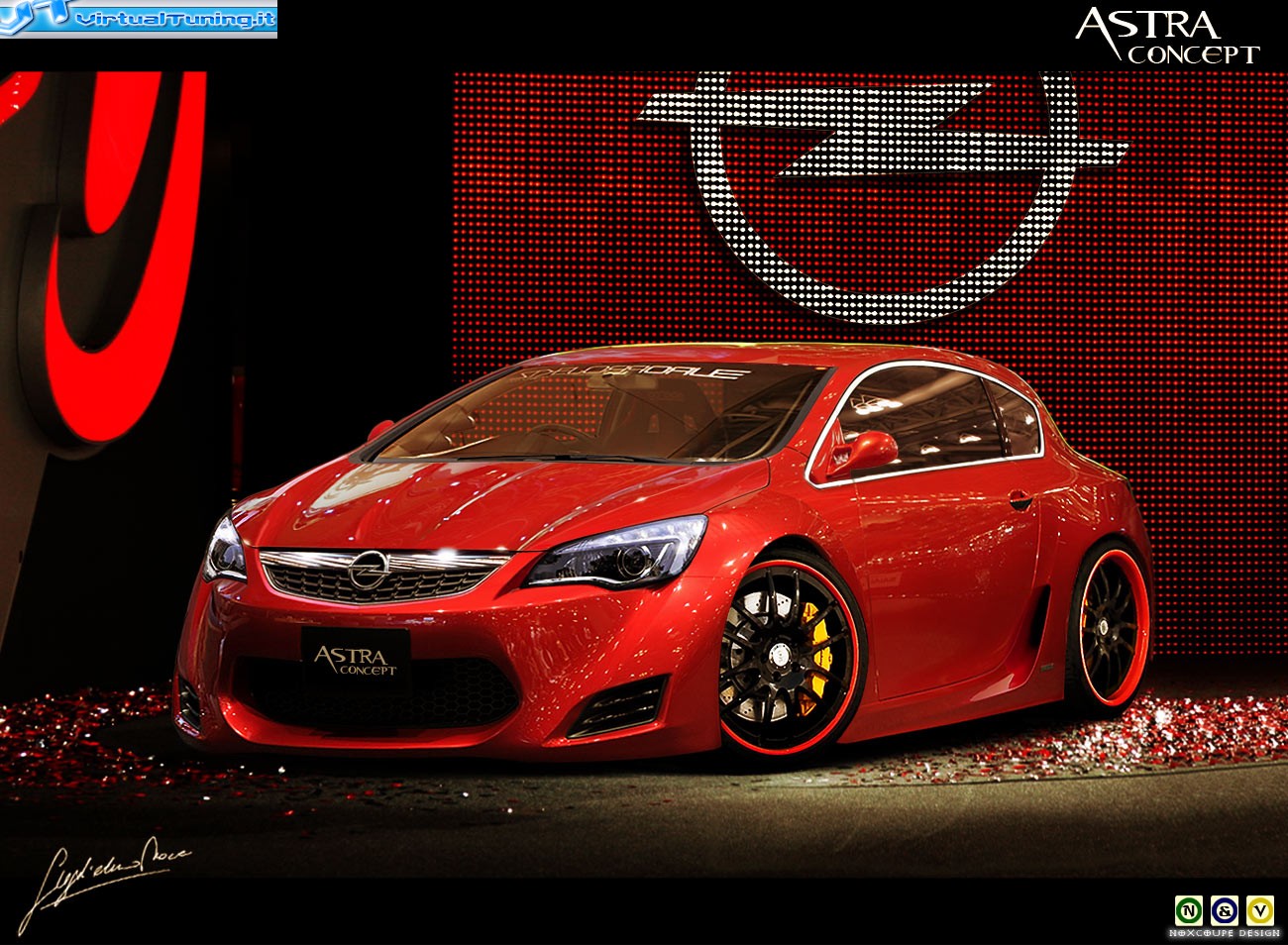 VirtualTuning OPEL Astra by Noxcoupe