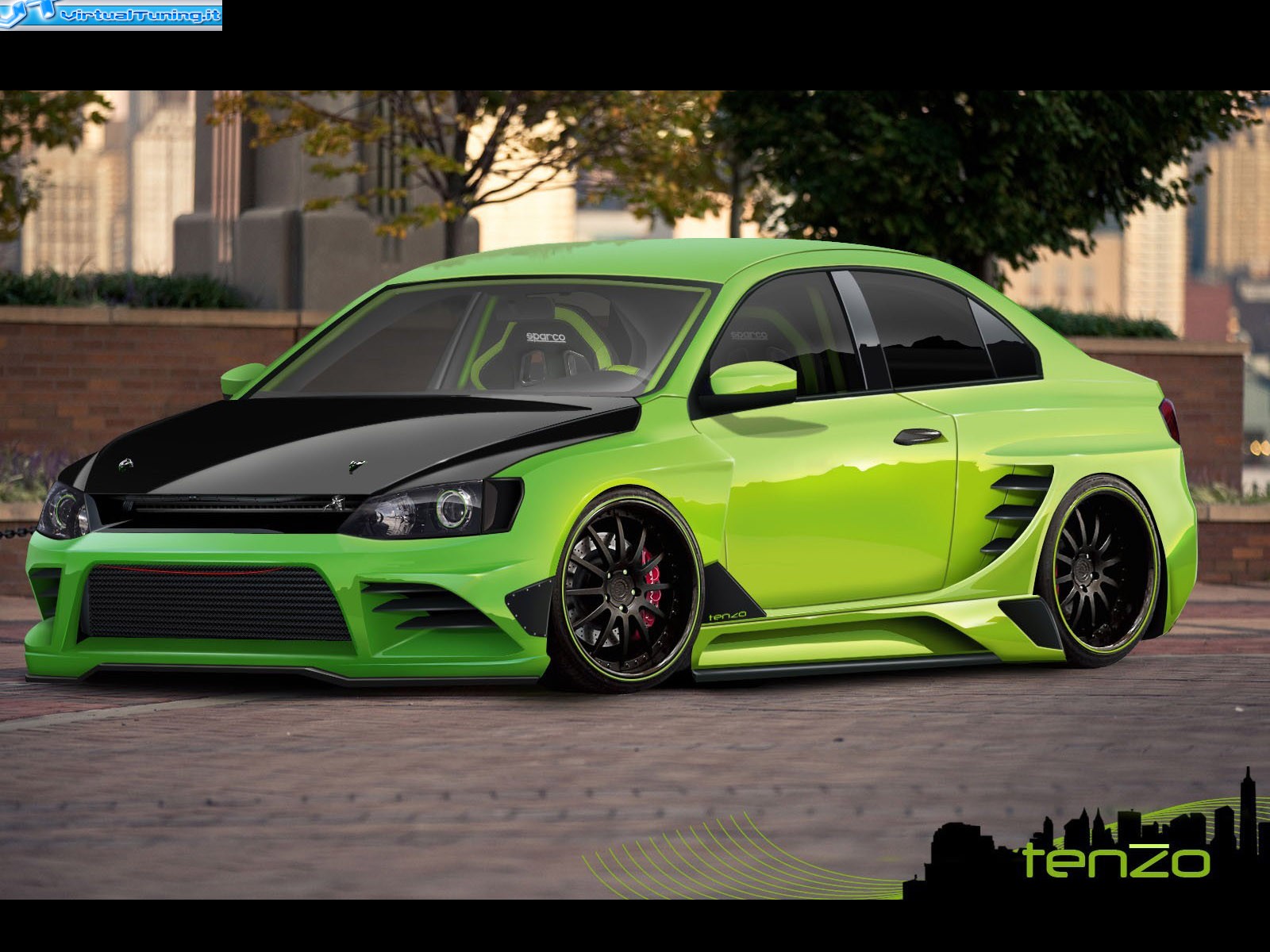 VirtualTuning VOLKSWAGEN Jetta Rs Green by 