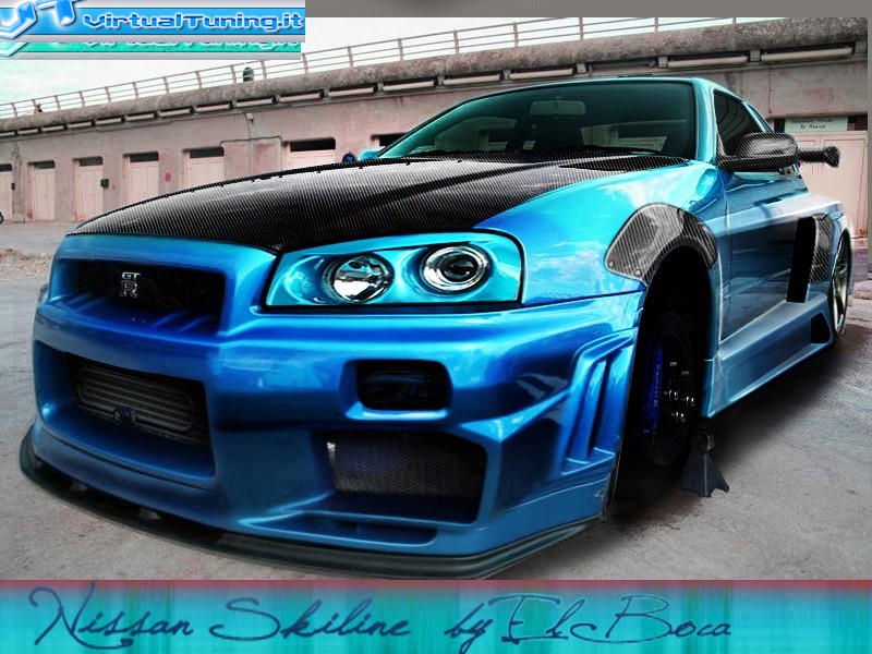 VirtualTuning NISSAN skiline gtr by 