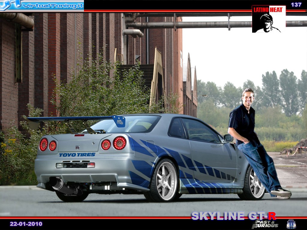 VirtualTuning NISSAN SKYLINE GT-R R34 by LATINO HEAT