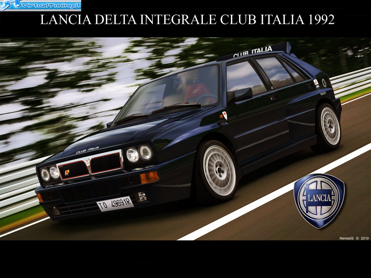 VirtualTuning LANCIA Delta Integrale Club Italia by NemesiS