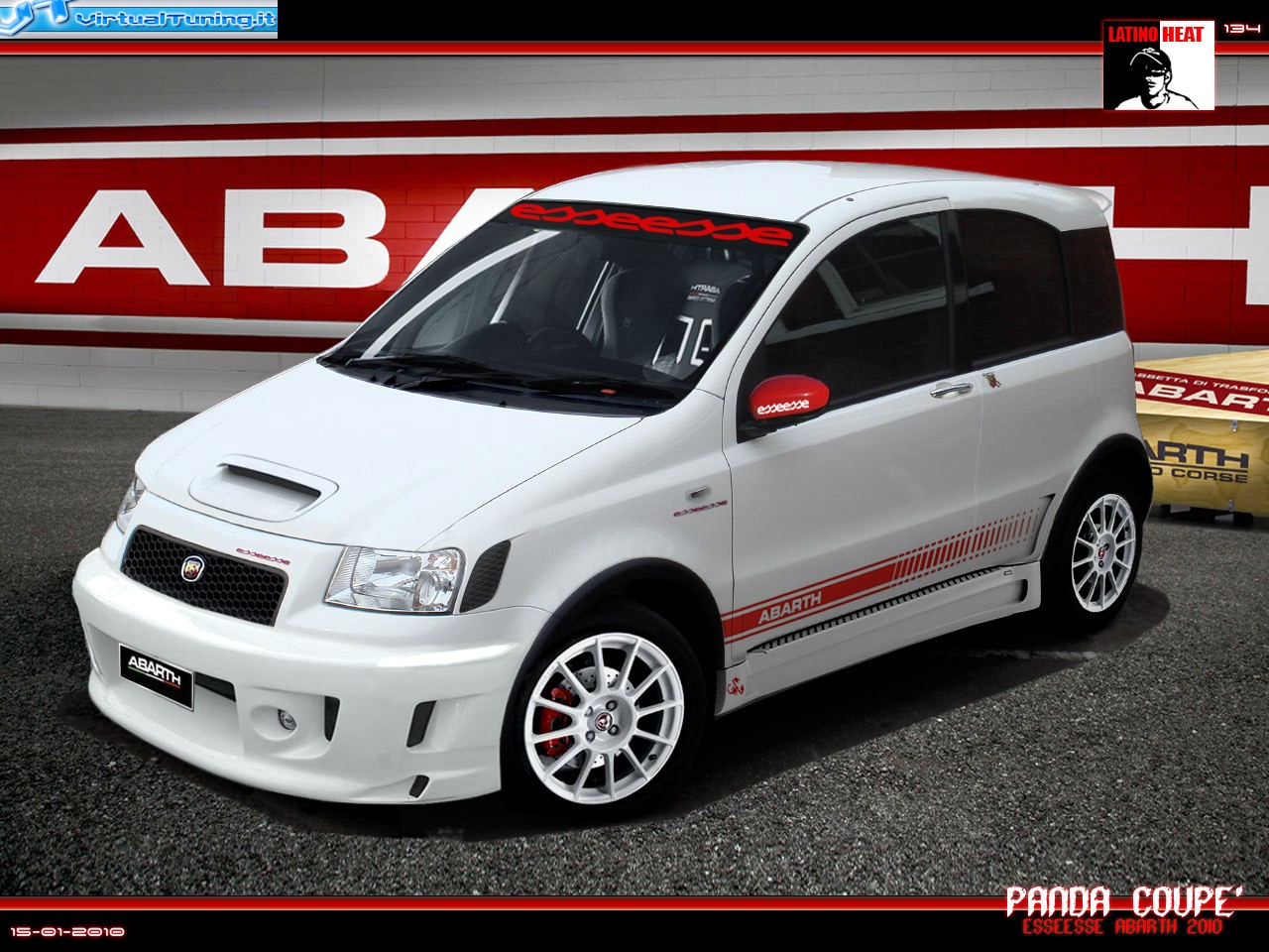 VirtualTuning FIAT PANDA 100HP by LATINO HEAT