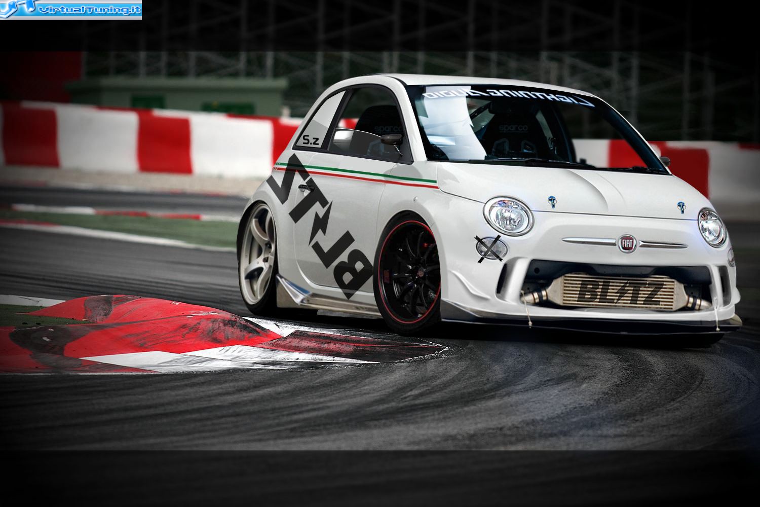 VirtualTuning FIAT 500 by Senza zukkero