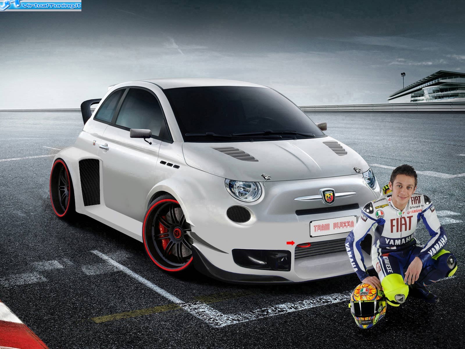 VirtualTuning FIAT 500 ABARTH by PLOZZA TUNING