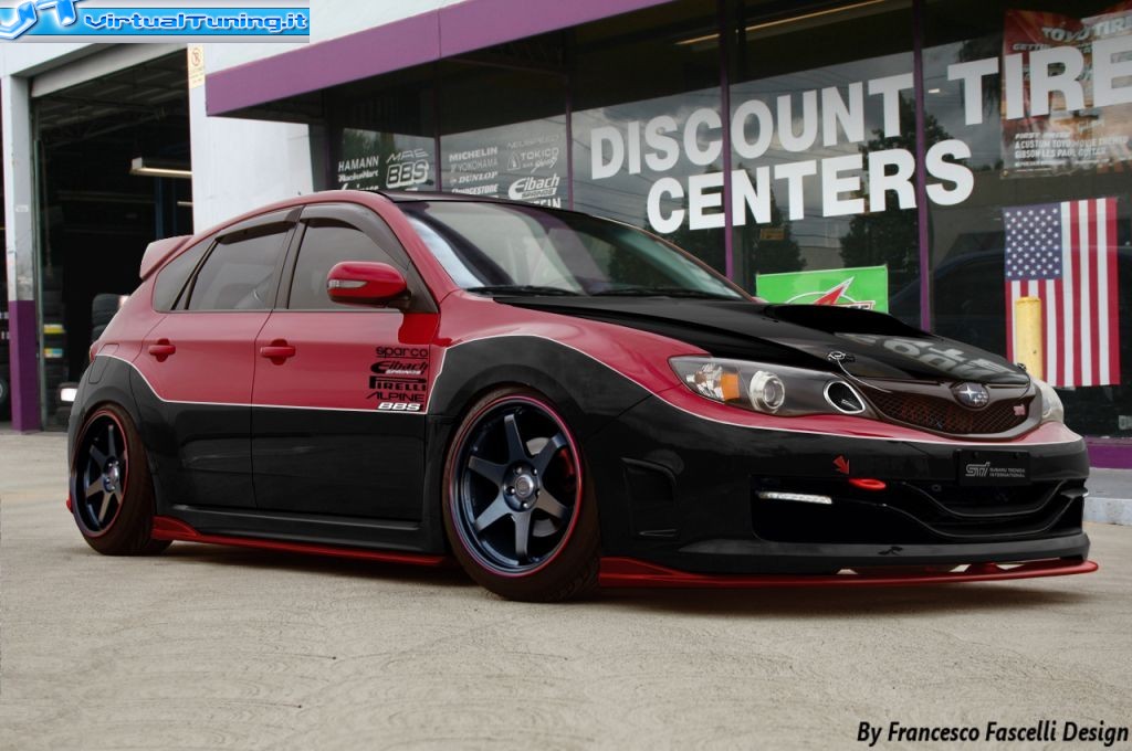 VirtualTuning SUBARU Impreza WRX STI 2008 by 