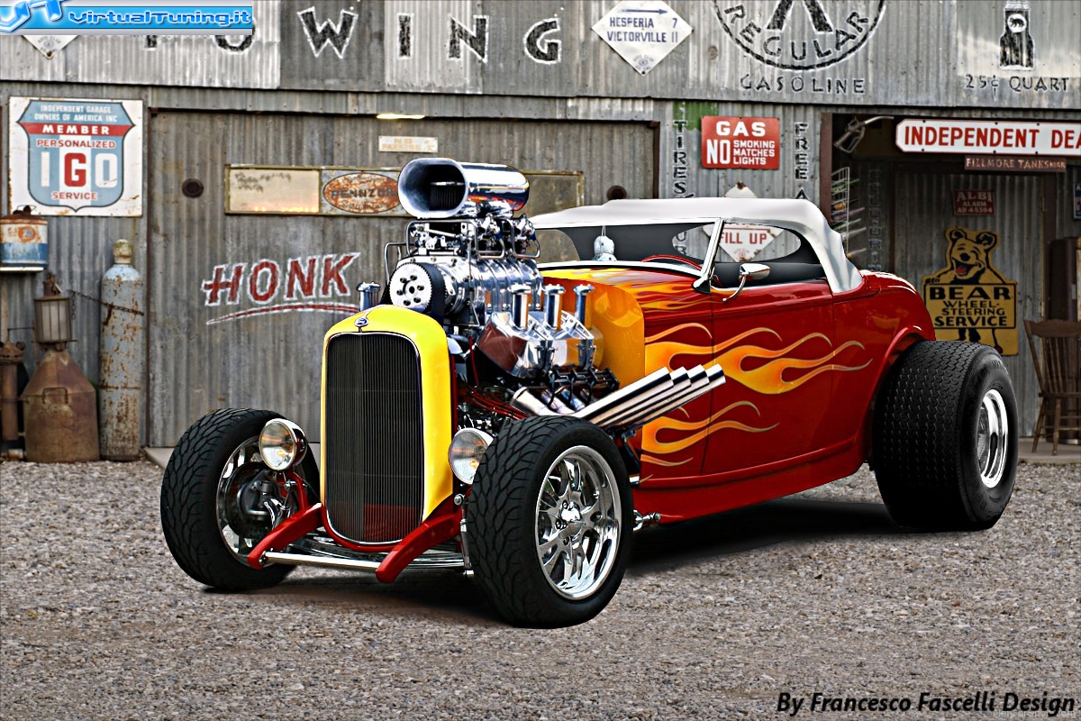 VirtualTuning FORD V8 roadster 1932 by francescof91