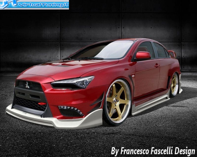 VirtualTuning MITSUBISHI Lancer Evolution X by 